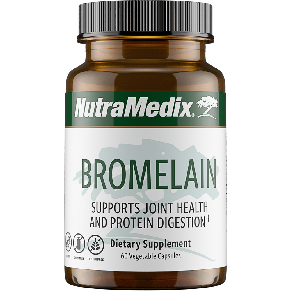 BROMELAIN DIETARY SUPPLEMENT 60 VEGETABLE CAPSULES