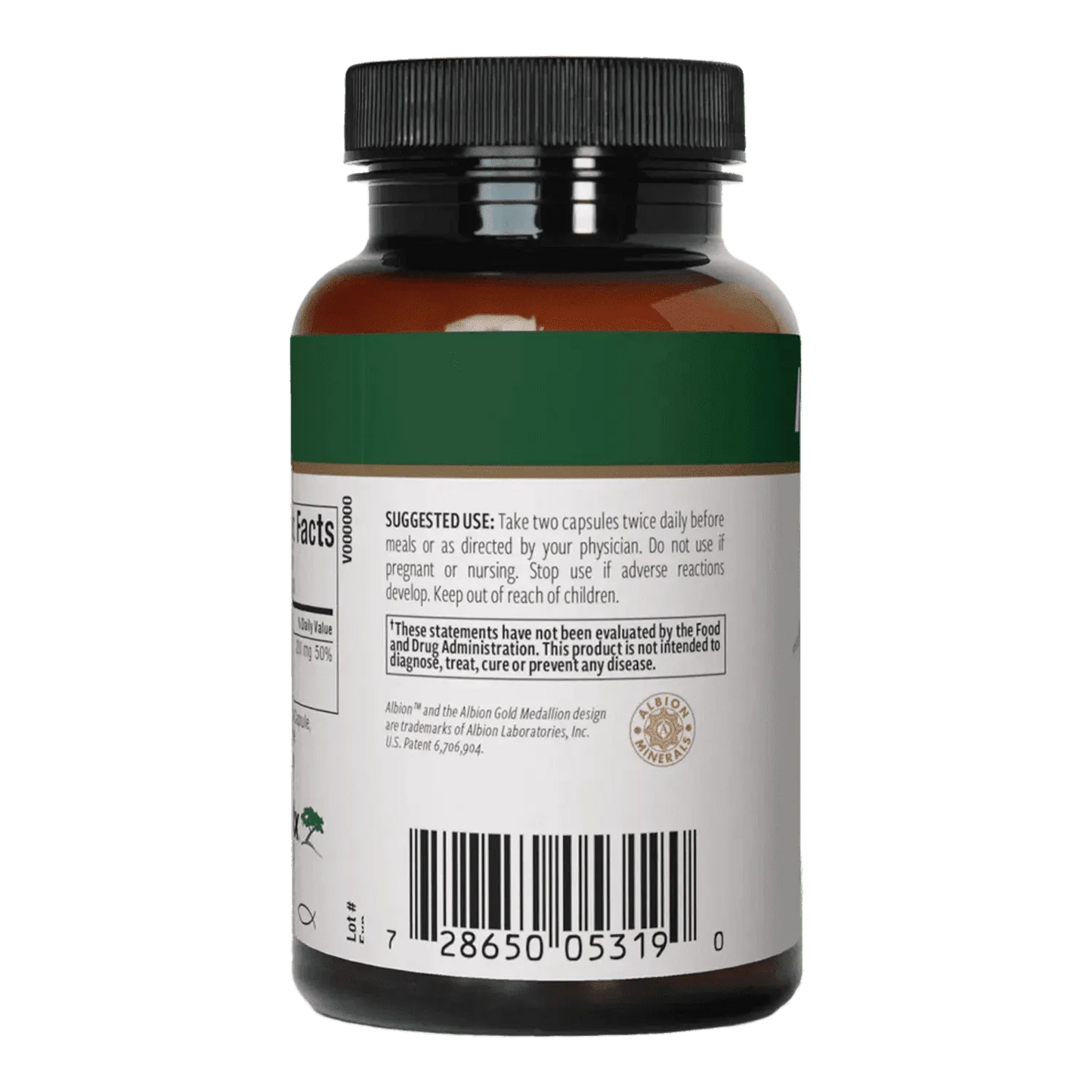 Magnesium Malate - 120 Vegetable Capsules