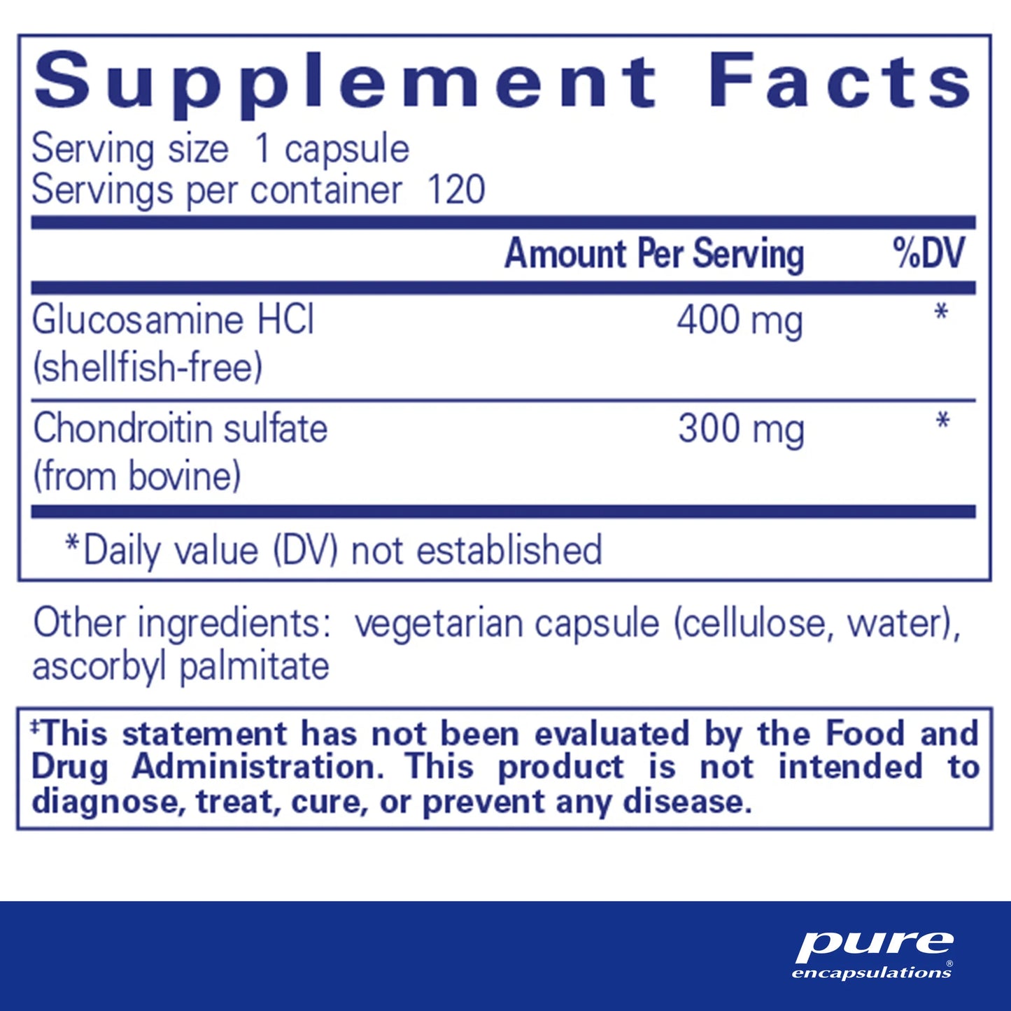 GLUCOSAMINE HCl+ CHONDROTIN