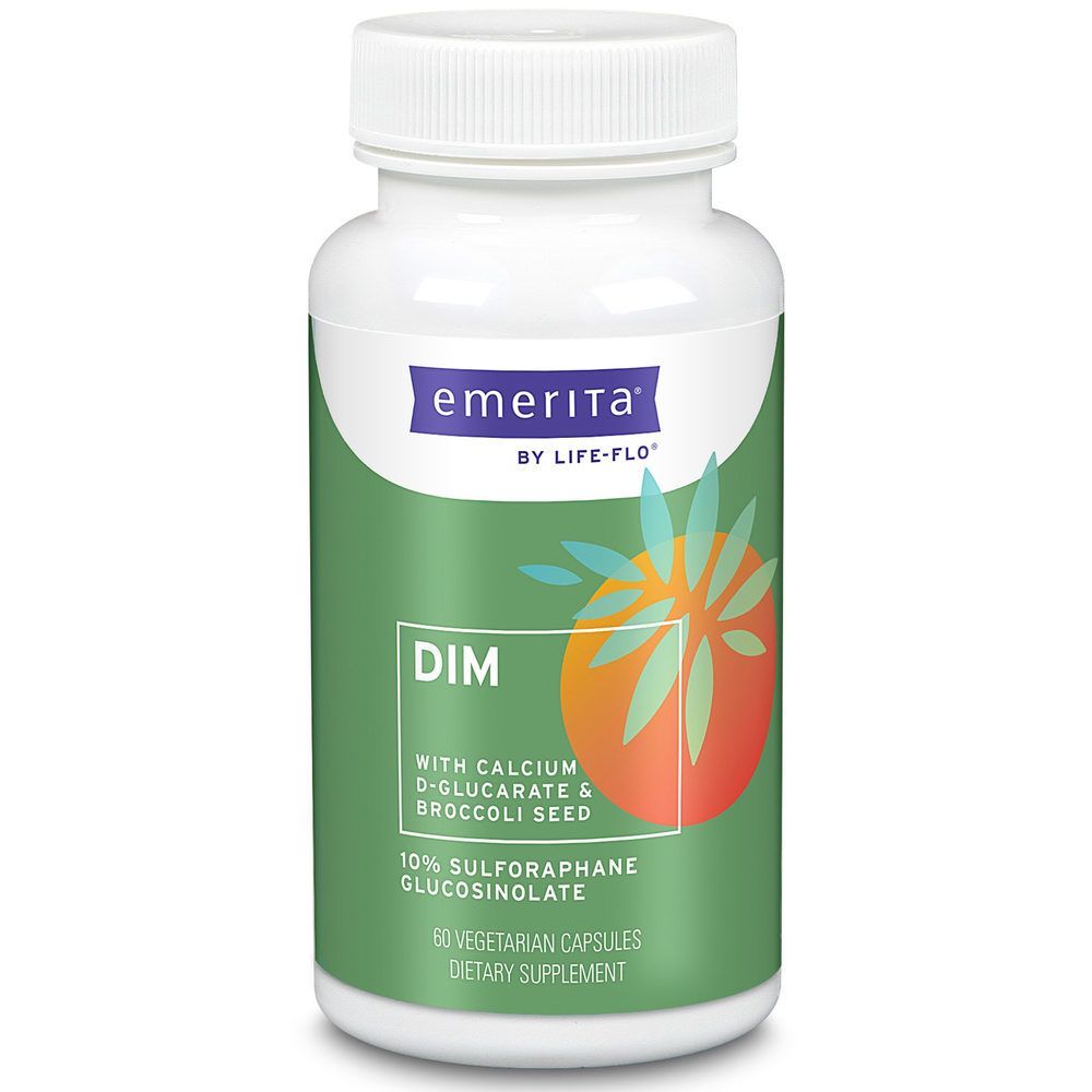 DIM WITH CALCIUM D-GLUCARATE & BROCCOLI SEED 60 VEGETARIAN CAPSULES