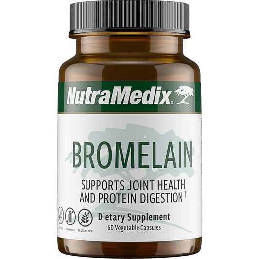 BROMELAIN DIETARY SUPPLEMENT 60 VEGETABLE CAPSULES