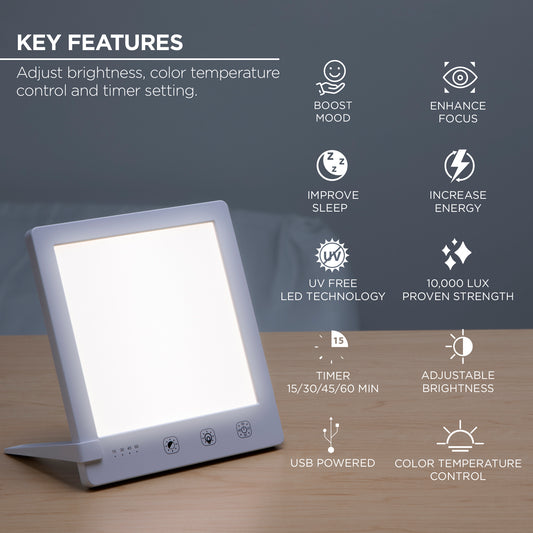 LED DAYLIGHT Therapy Lamp