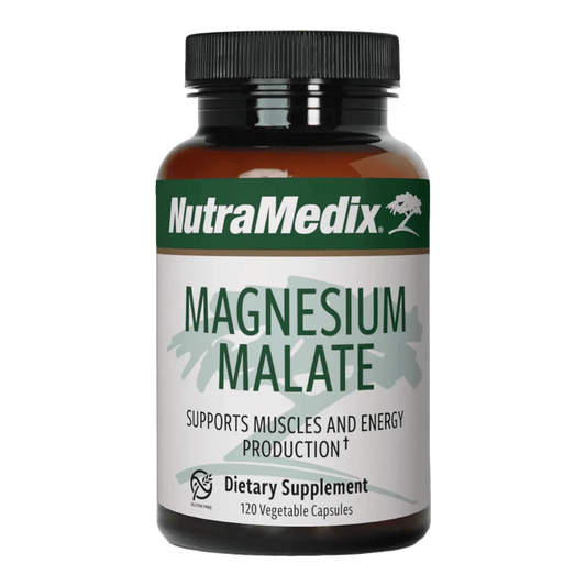Magnesium Malate - 120 Vegetable Capsules