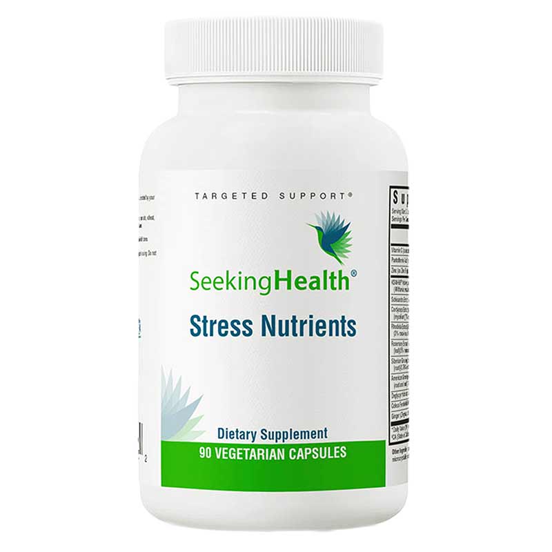 Stress Nutrients (formerly Adrenal Nutrients) 90 vegetarian capsules